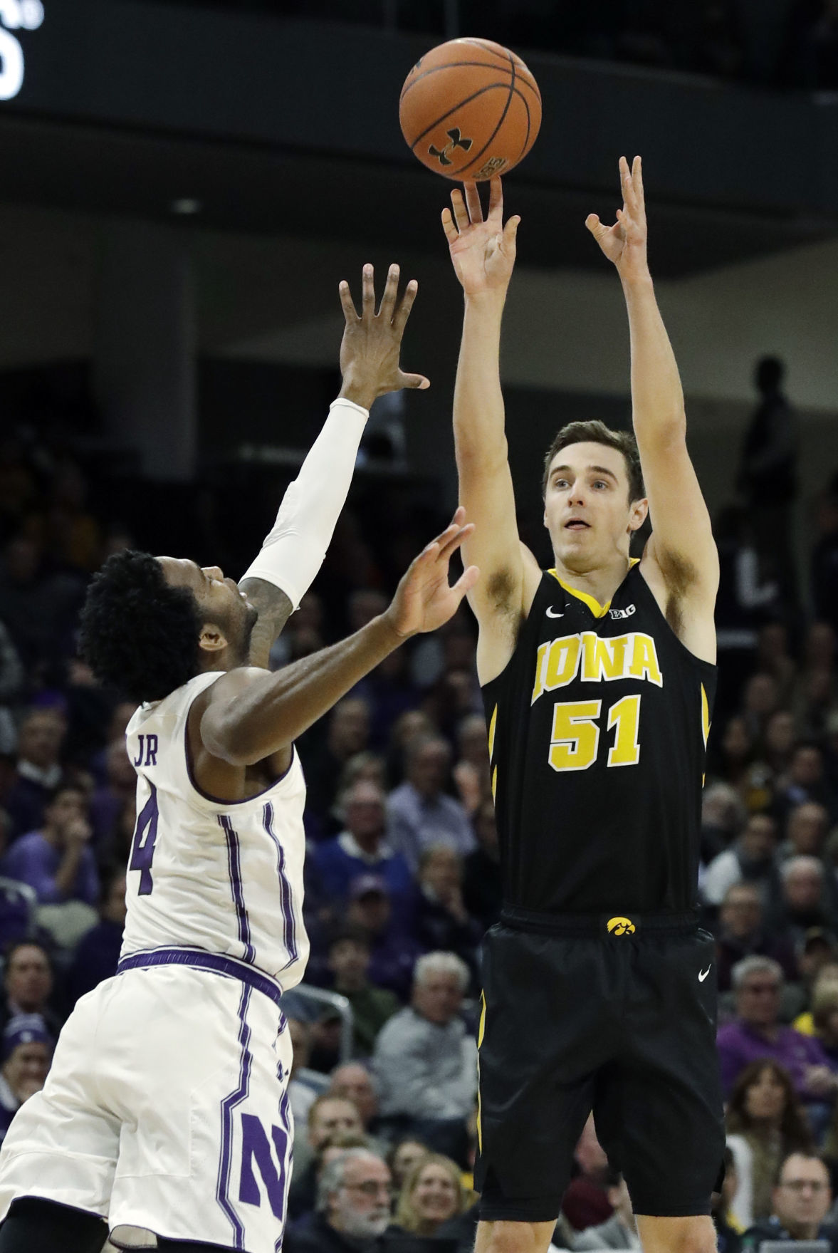 Iowa Northwestern Basketball